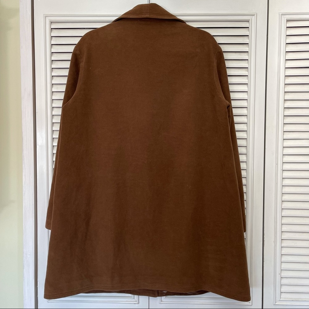 J&ANS Dolce & Gabbana Brown Coat Women’s size Medium made in Italy - Picture 5 of 17